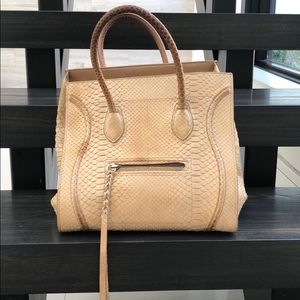 Celine | Bags | Celina Chabad Phantom Python Beige Tote Bag | Poshmark
